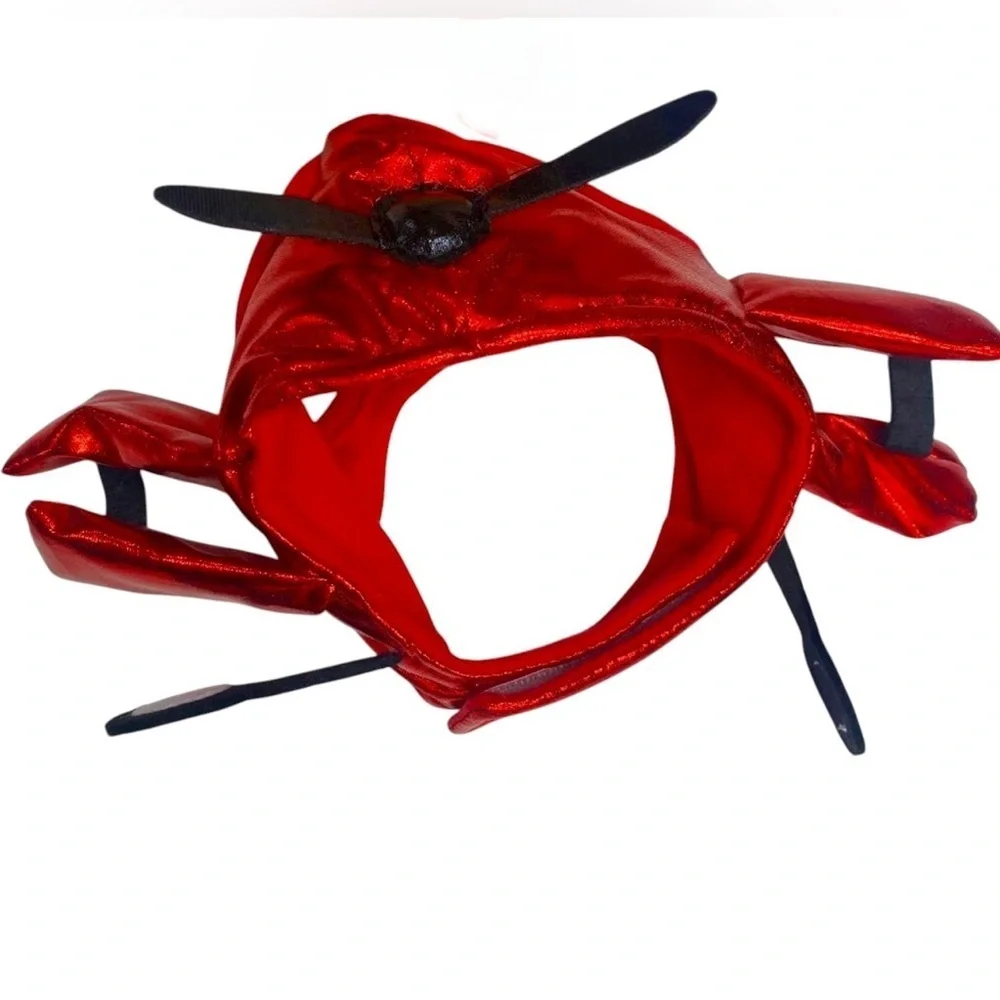 HYDE and EEK Boutique NWT Cat Biplane Headpiece OSFA Red and Black • Costume
